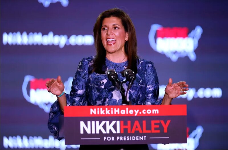 Haley and her supporters spent a lot of money on ads in New Hampshire